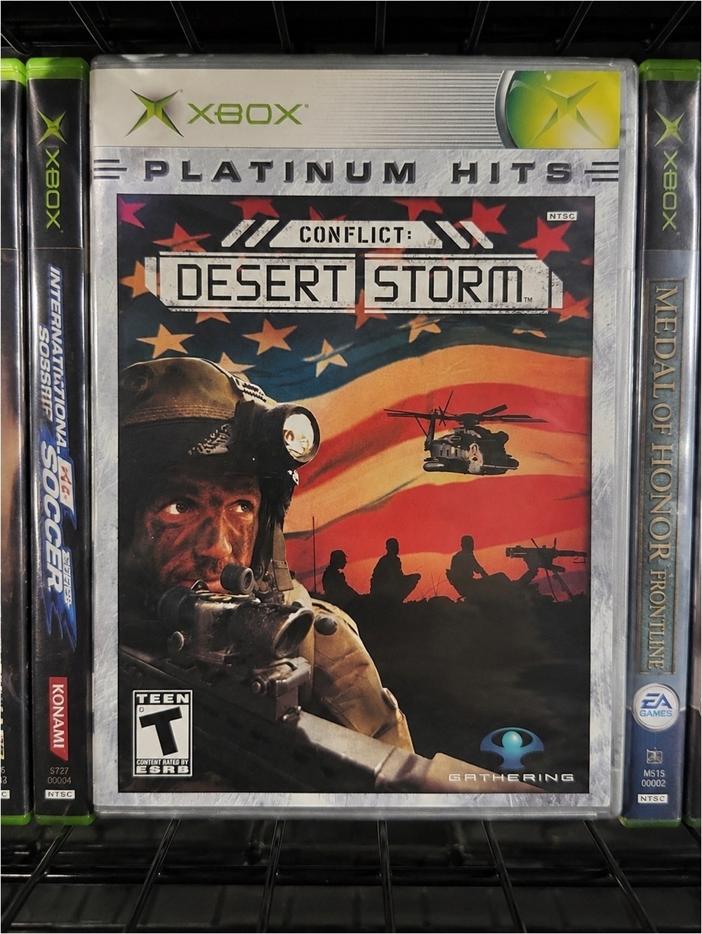 Conflict Desert Storm Platinum Hits Original Xbox Complete CIB